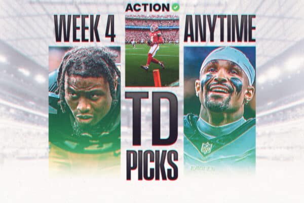 NFL Anytime Touchdown Scorer Props – Best Week 4 Player Prop Picks Nfl Anytime Touchdown Scorer Props - Best Week 4 Player Prop Picks