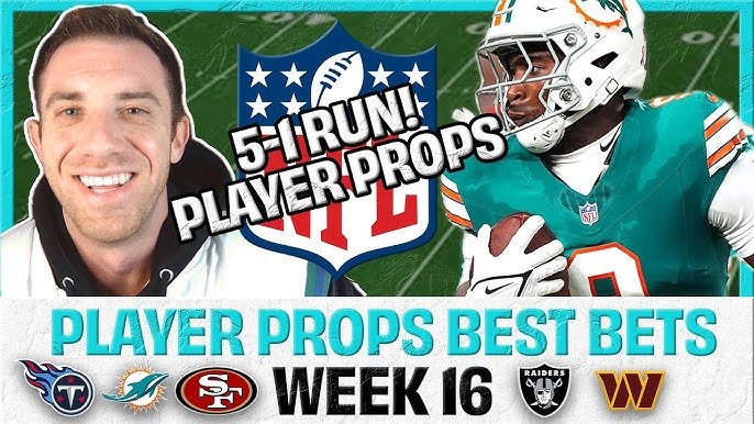 Nfl Player Props: 5 Best Bets for Week 16